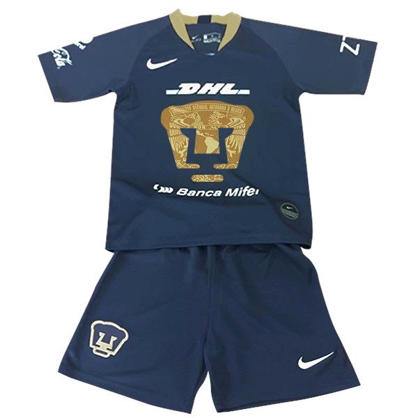 Camiseta UNAM Pumas 3ª Niños 2018-2019 Azul